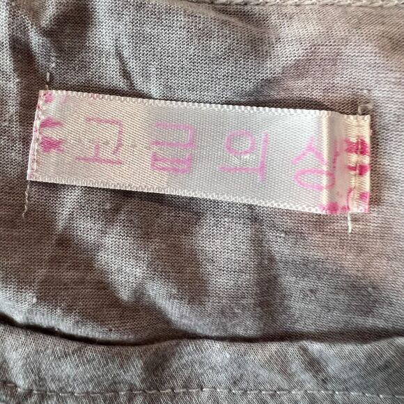 My Neighbor Totoro Short Sleeve Nightgown Shirtdress Sleepwear Sz. Medium Anime - Picture 6 of 8